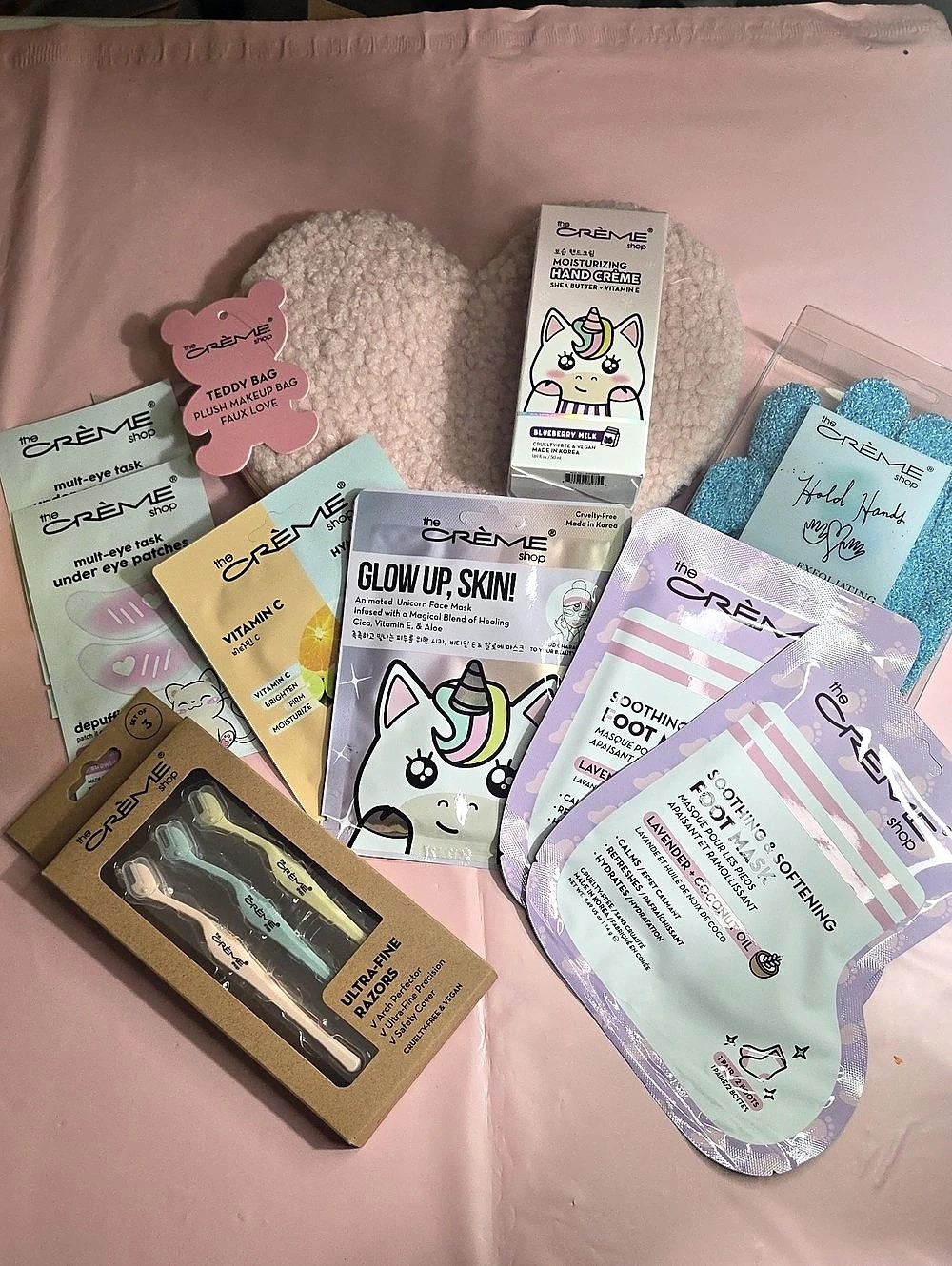 The Crème Shop Skincare and Beauty Assorted SPA Bundle